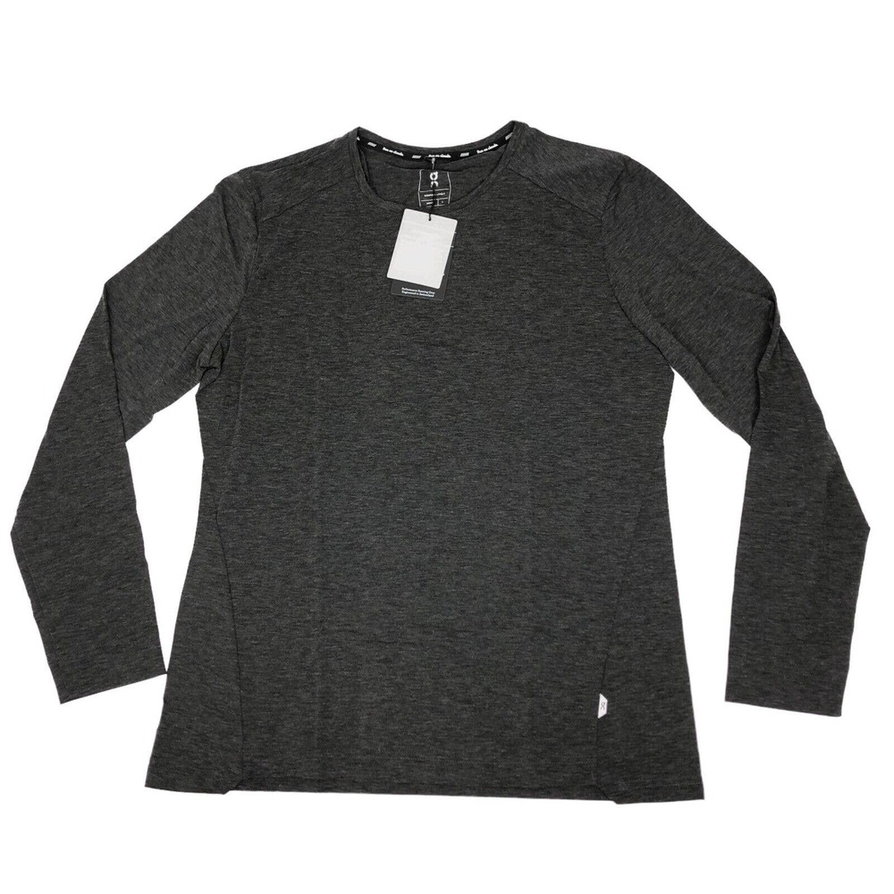 NEW On Cloud On Running Long Sleeve T Shirt Comfort Long T Mens Large Gray - Picture 3 of 11